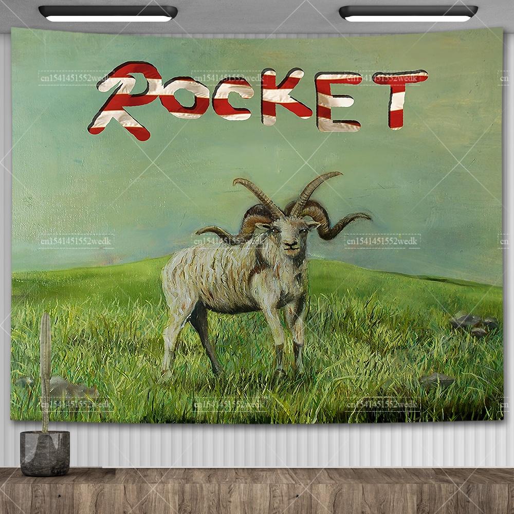 Alex G Trick Обложка альбома Гобелен Настенное искусство Плакаты Эстетическая спальня Декоративные печатные гобелены Макраме Фарбик Гобелен для комнаты