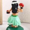 Girl Swinging Bobble Swinging Hawaiian Girl Shaking Head Doll Dancing Hula Girl Solar Swinging Doll