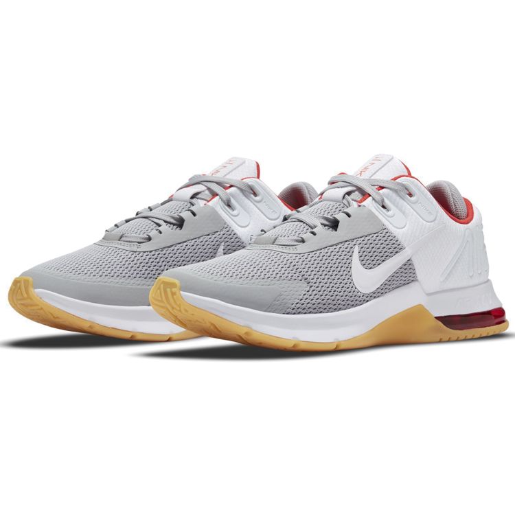 Nike Air Max Alpha Trainer 4 Light Smoke Grey White Мужские кроссовки Чили-красный CW3396-006