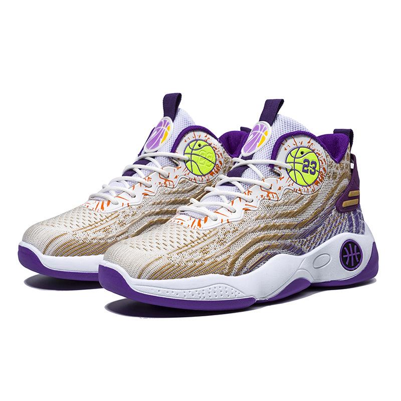 Basketball Shoes New Blitz Real Basketball Shoes Breathable Comfortable Cushioning High Top Sneakers