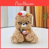 Bear Teddy Chef Costume Soft Plush Doll With Dressup For Entertainment Children
