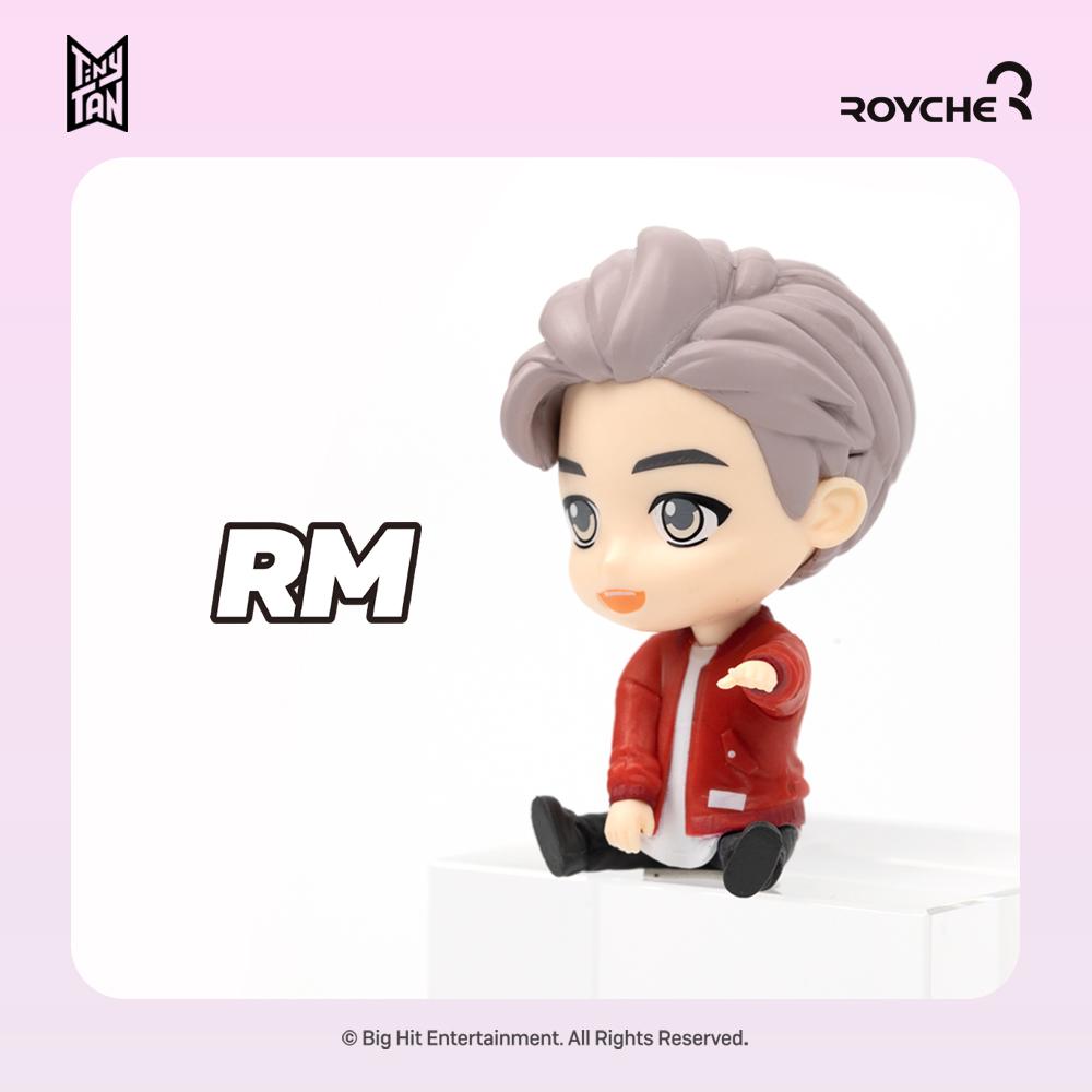 Набор из 2 предметов) Tinytan x Royche Monitor Figure Официальные товары BTS от Bighit / Пластиковая кукла