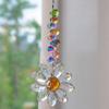 Daisy K9 Crystal Sun Catcher  Window Decors Rainbow Maker Indoor Suncatcher Courtyard Garden Decoration Home Xmas Ornament