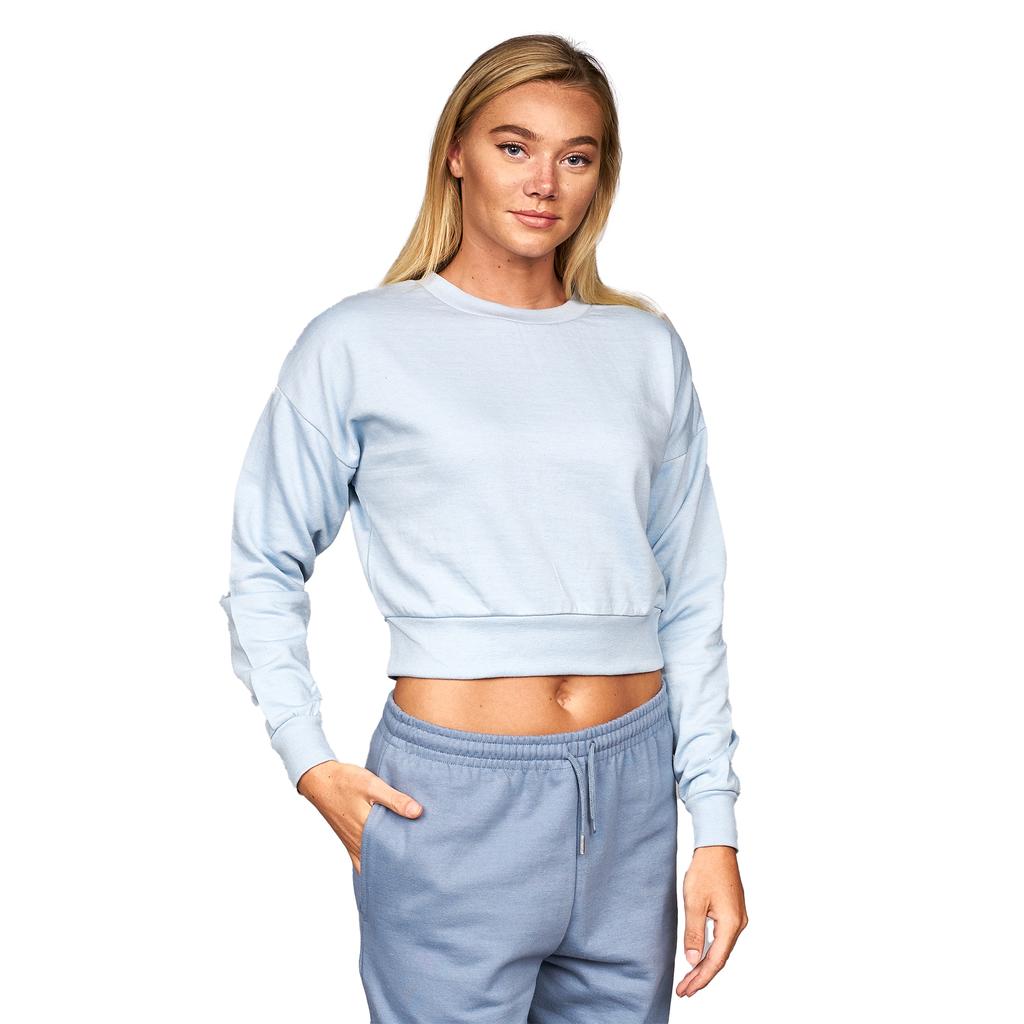 Juice Womens/Ladies Catalina Crew Neck Crop Sweatshirt