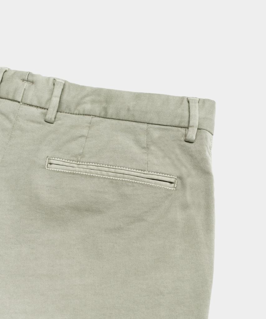 BIRBANTE Natural Garment-Dyed Stretch Pants - Sand