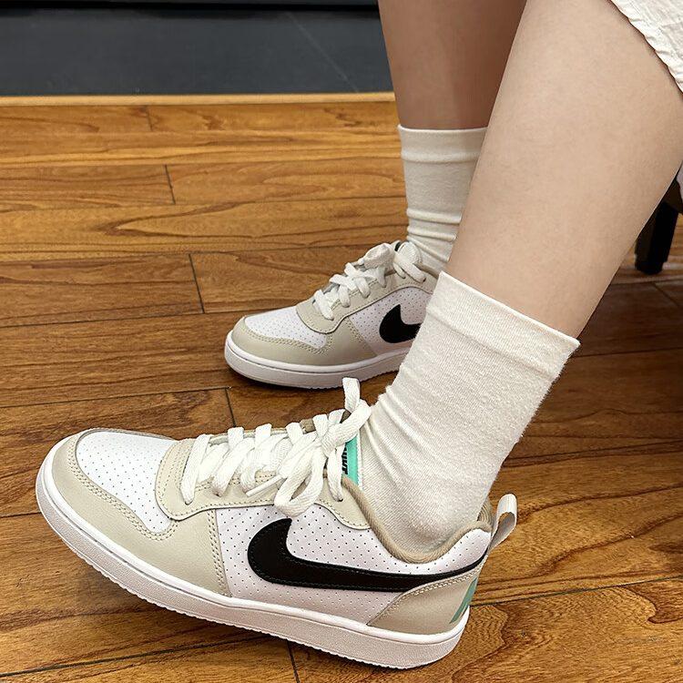 Nike Court Borough Low 2 Mocha Mint GS DZ2783-101