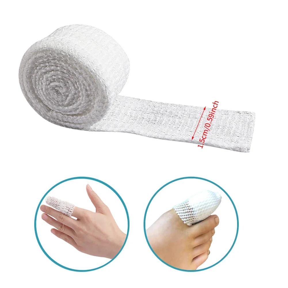 1 Roll Elastic Net Tubular Bandage Gauze Fix Breathable Bandage Retainer For Wound Dressing Adults Wrist Elbow Knee Ankle Kids