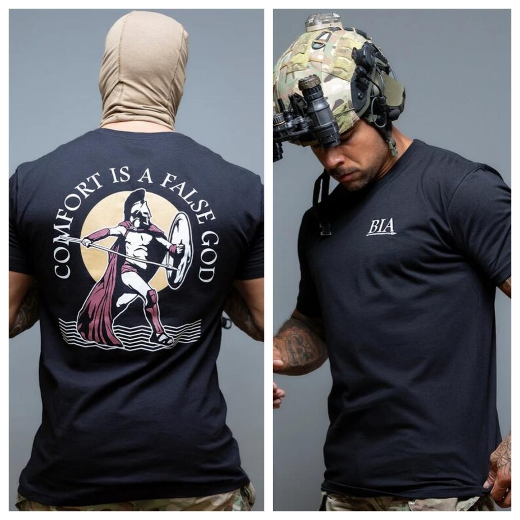 Brothers in Arms Acta Non Verba Military Tactics TShirt Cotton Graphic Tee Unisex Unisex Summer Streetwear