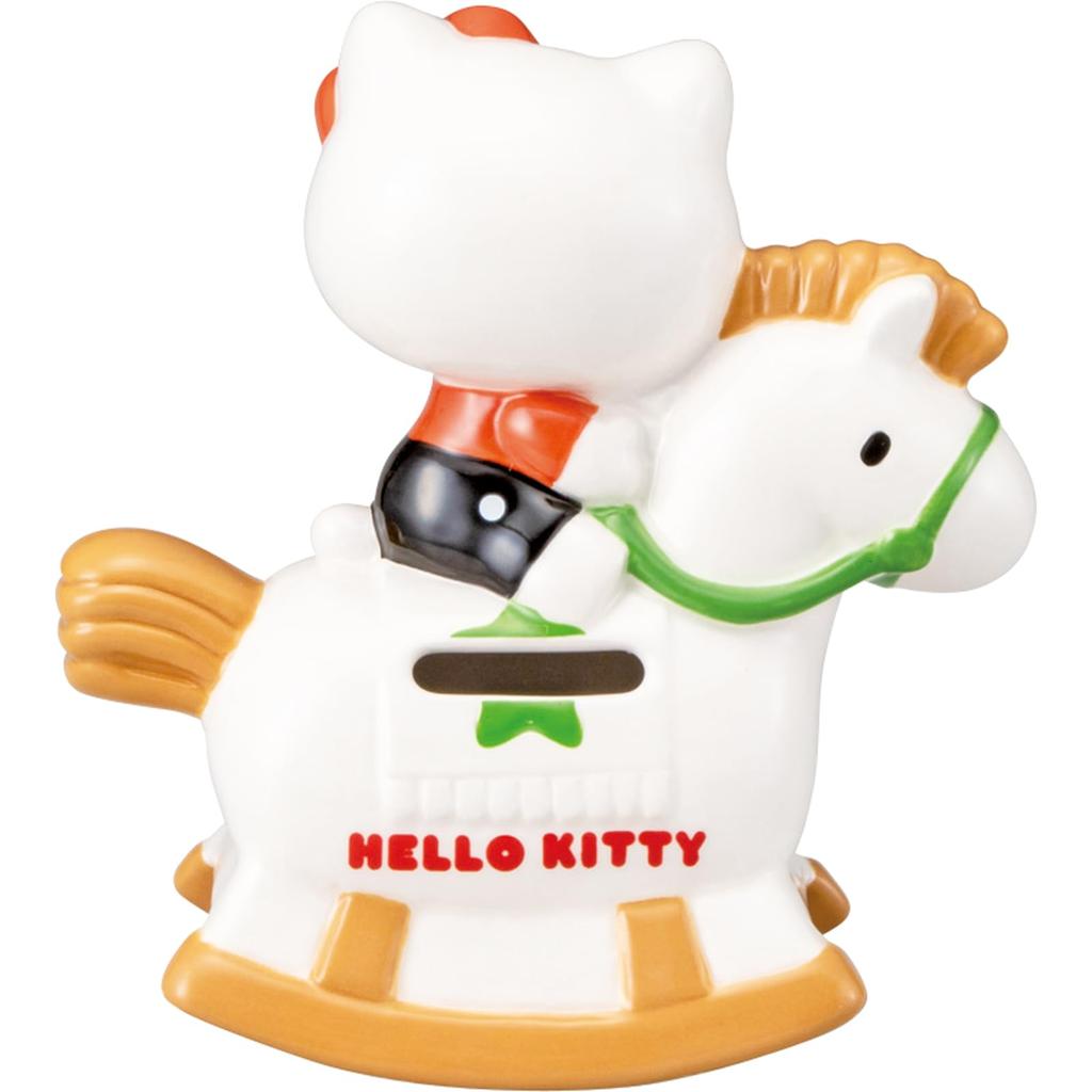 Sanrio (САНРИО) [Сказка Hello Kitty] Качалка Копилка, Китти, Прибл.. 12 x 13 см, Персонажи, Товары Hello Kitty, Подарок на день рождения, Белый,