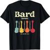 Настольная игра Bard Class Определение Музыкальный вундеркинд Инструмент Футболка