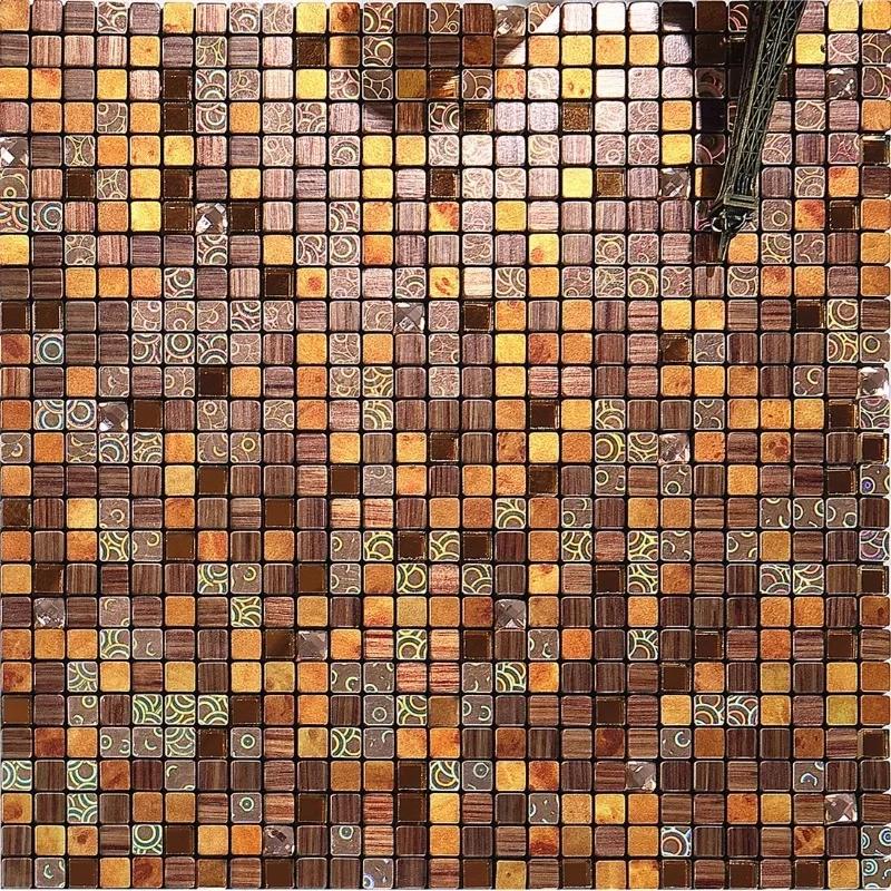 3D европейская гладкая металлическая мозаика настенная наклейка самоклеящаяся плитка кухня ванная комната бар гостиная ТВ фон настенный декор палка