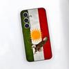 Чехол для телефона с флагом Курдистана для Samsung A25 A13 A33 5G A54 A36 A35 A56 A52 A14 Ударопрочный мягкий чехол