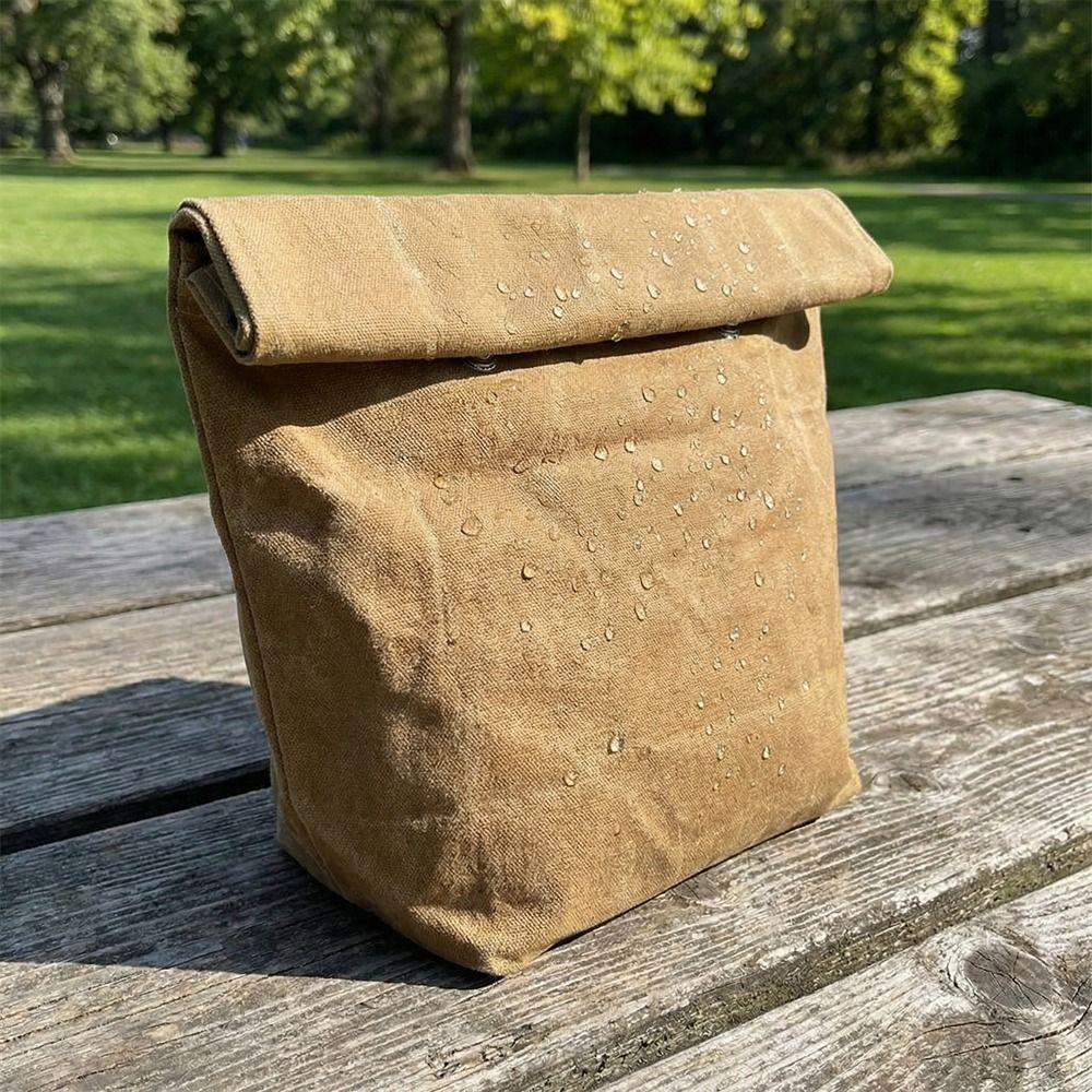 Waterproof Aluminum Foil Ice Bag Large Capacity Lunch Insulated Bag Cooler Bag Camping