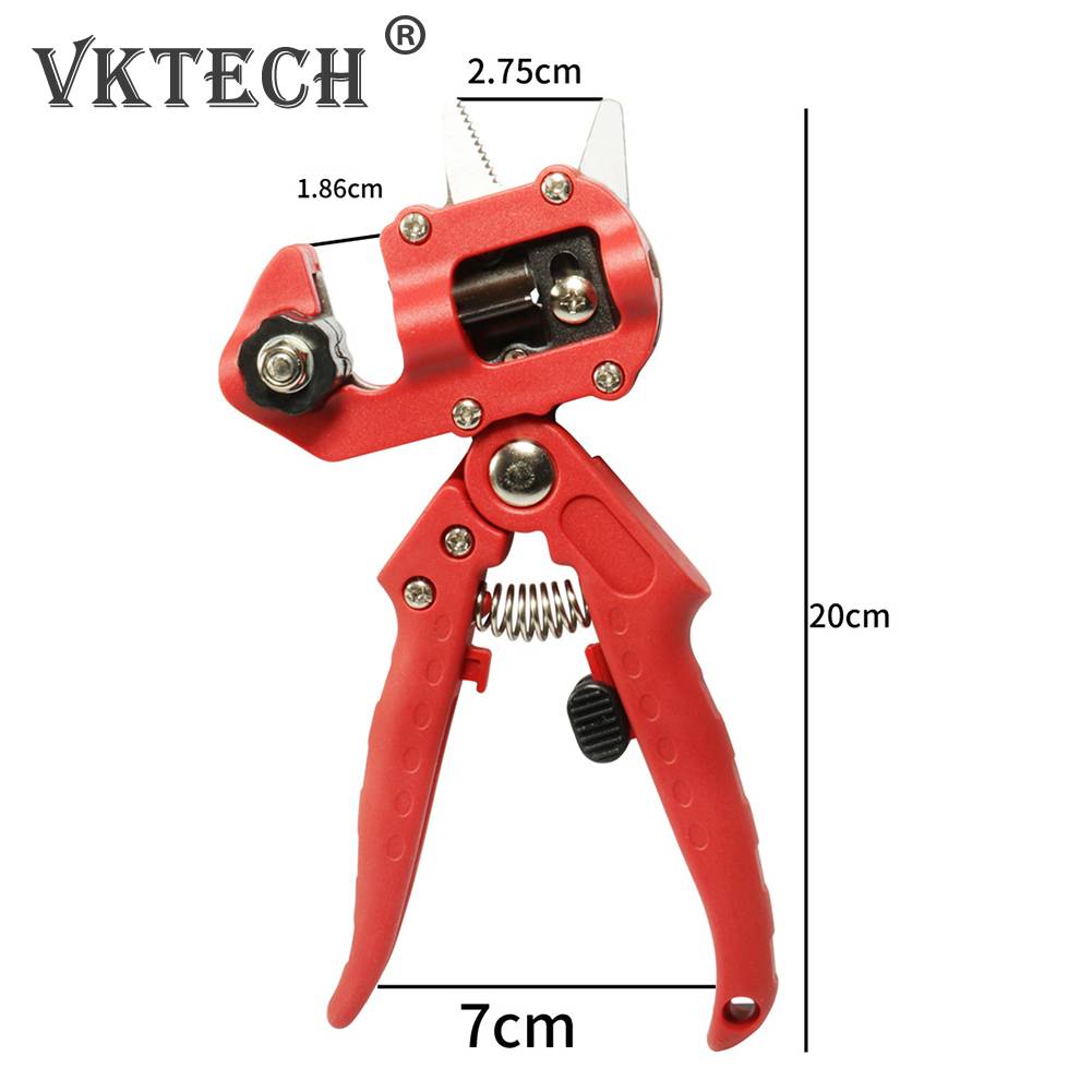 Профессиональный набор прививочных плоскогубцев Сельскохозяйственные секаторы для обрезки Прививочный нож Секаторы для вакцинации фруктовых деревьев Садовая обрезка
