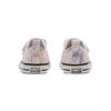 Converse Детские кроссовки Chuck Taylor All Star Easy-On Low TD с вышивкой бабочки бледно-аметистового цвета, белый малиновый оттенок A01618C