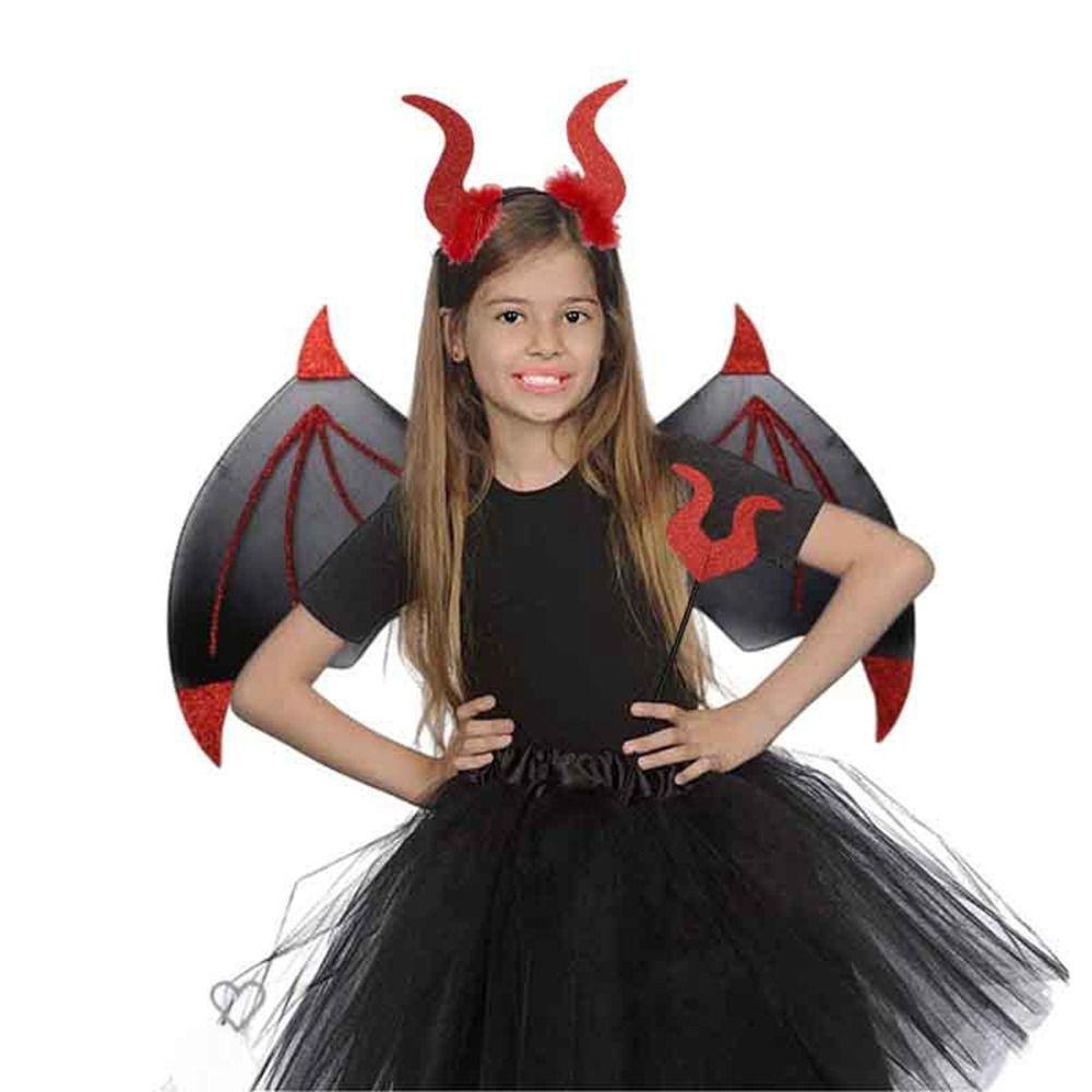 Performance Devil Wings Mesh Demon Wings New Cosplay Costume Props Theme Party