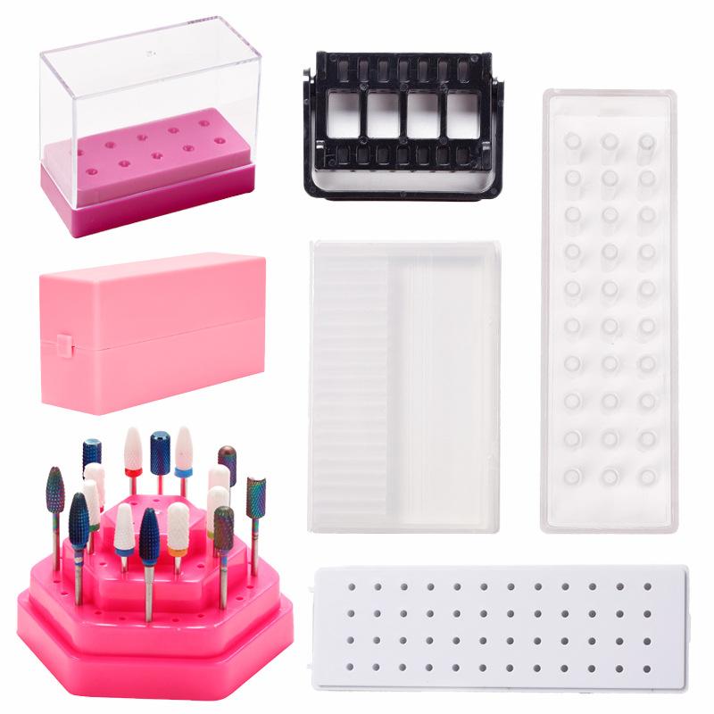 Nail Polish Head Storage Box Nail Polish Head Box Cleaning Dust Display Box Nail Polish Head Storage Box Tool Collection