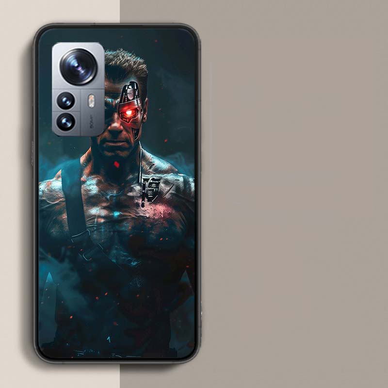 Arnold Schwarzenegger Terminator Phone Case For Redmi Note 13 Pro Plus 14 Pro+ 12S 12 11S 11T 11E 11 10S 10 9S 9 Xiaomi Capa TPU
