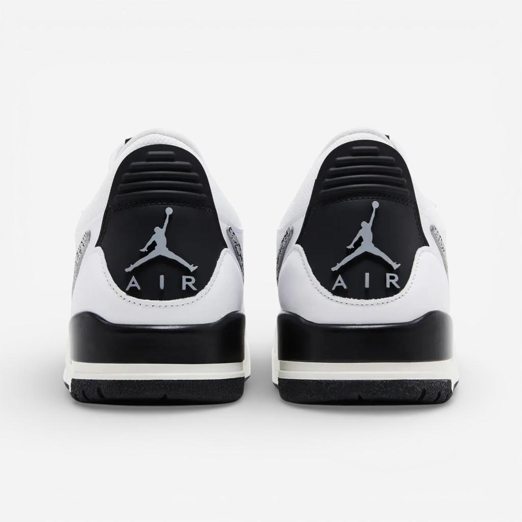 Jordan Legacy 312 Low Белый Черный Слон Swoosh