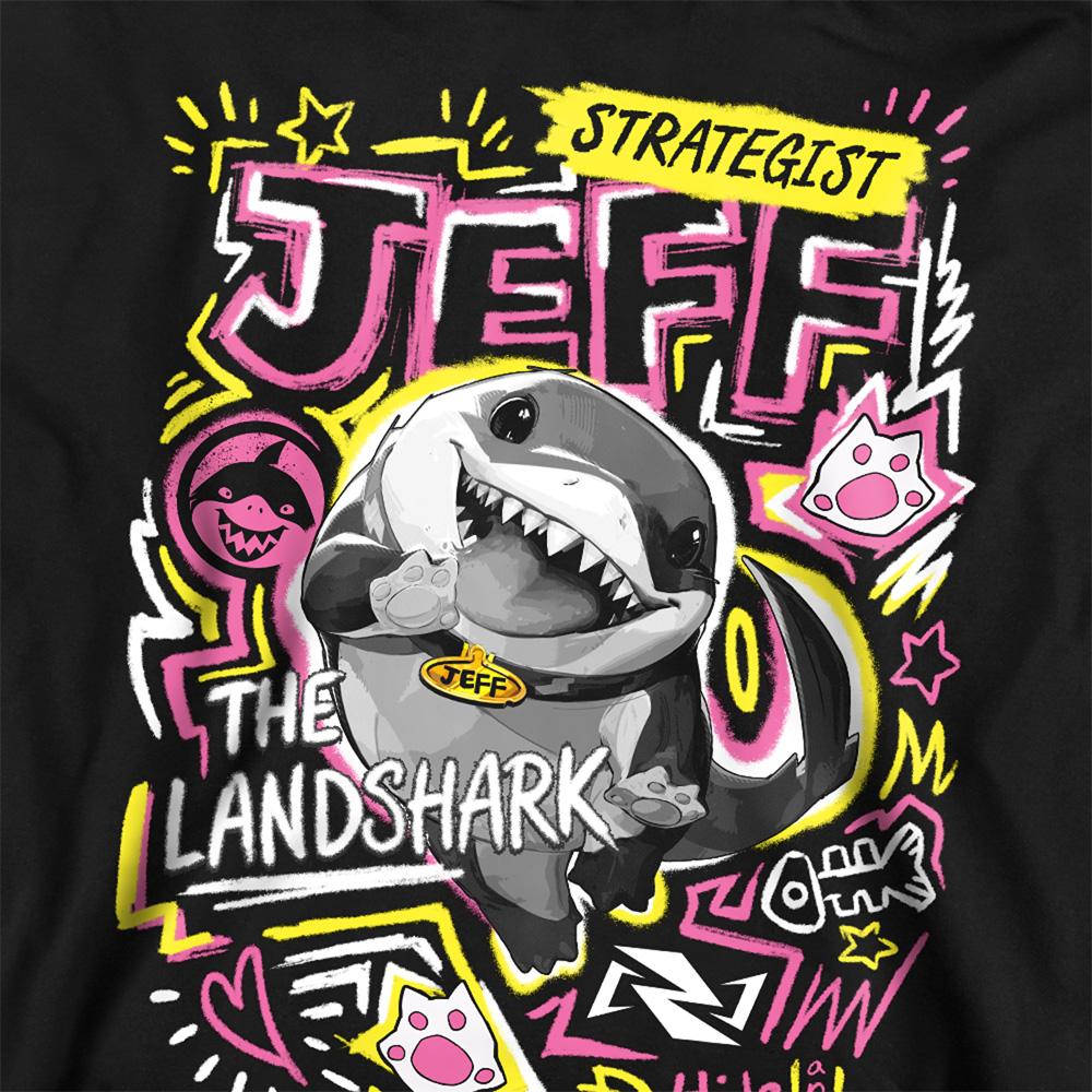 Marvel Rivals Унисекс Взрослый Свитшот с маркером Джеффа Лендшарка