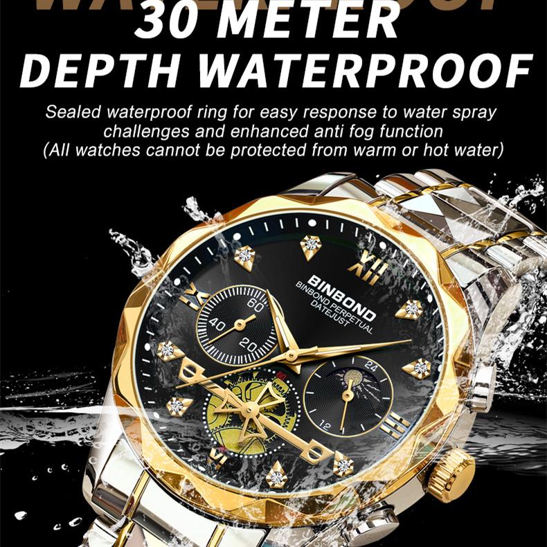 New TOP Brand Luxury Men's Watch With Box B1236 Men's Quartz Watches