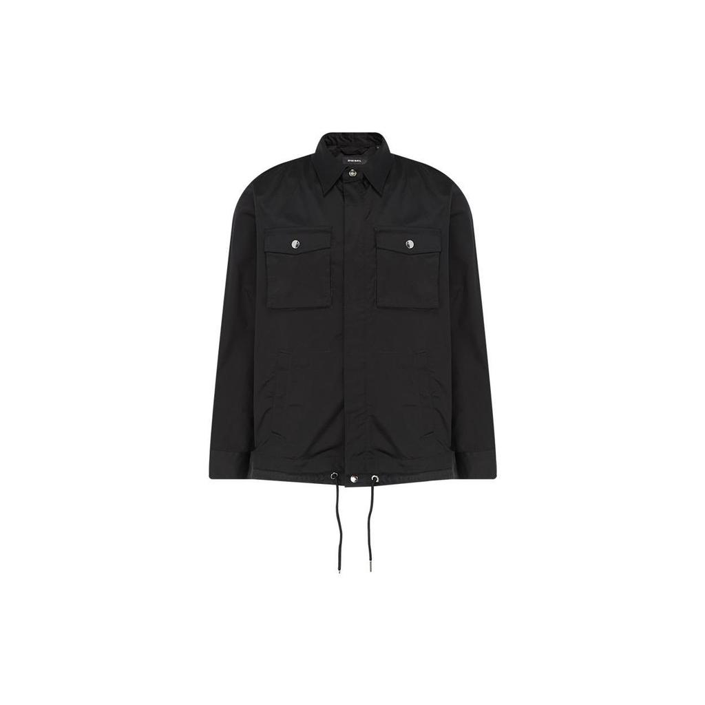 DIESEL SS23 Jackets & Coats Men's Black 00SEBI0KAXL-9XX