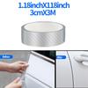 Car Door Protective Film Transparent 3D Carbon Fiber Door Edge Protector Wear-Resistant Anti Scratch Paint Guard Matte Sticker