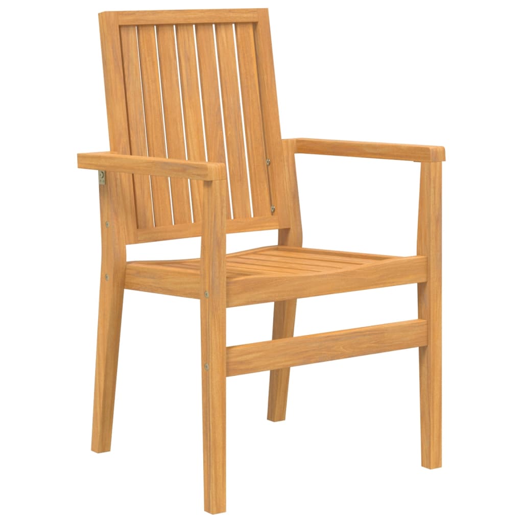 5 Piece Garden Dining Set Solid Teak Wood