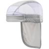Mizuno Cooling Inner Cool To the UV Wet To Junior Free Size Cap, Touch, Protection, Cool, Summer, Junior, Kids, C2JWA103, White,