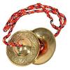 Индийский традиционный латунный ручной работы ударный музыкальный инструмент Манджира, упаковка из 1 пары