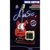 Assembling guitar blocks can be connected to Bluetooth speakers,home decor,creative small particle assembly toys