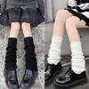 JK Lolita Harajuku Style Вязаные носки средней длины, детские зимние носки, чехлы Autu Q5U8