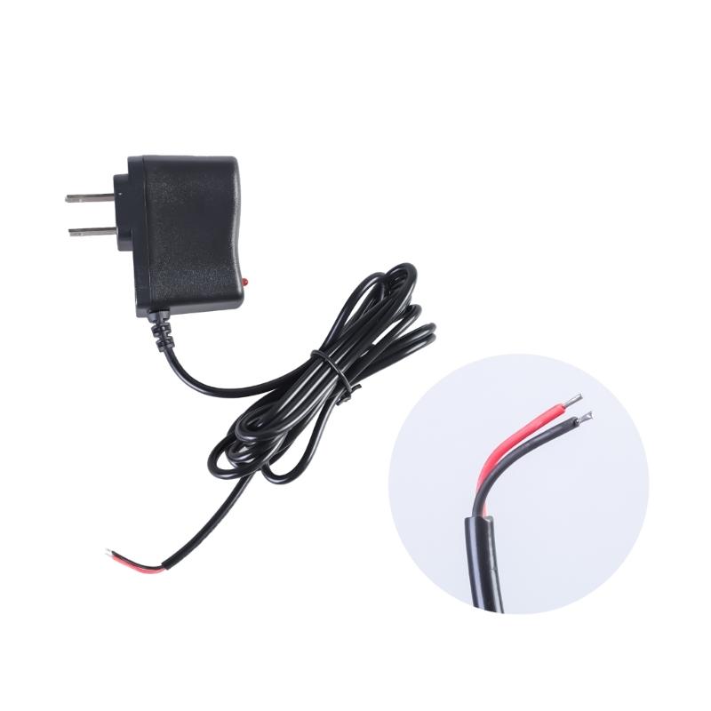 Универсальный адаптер питания 3В 1А/2А, вход 100~240В для пультов дистанционного управления, инструментальный, 2-контактная плоская вилка с отверстиями