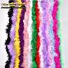 Multicolor Feather Strips for DIY Accessories: Jewelry, Clothing, Scarves, Handmade Flat Turkey Feather