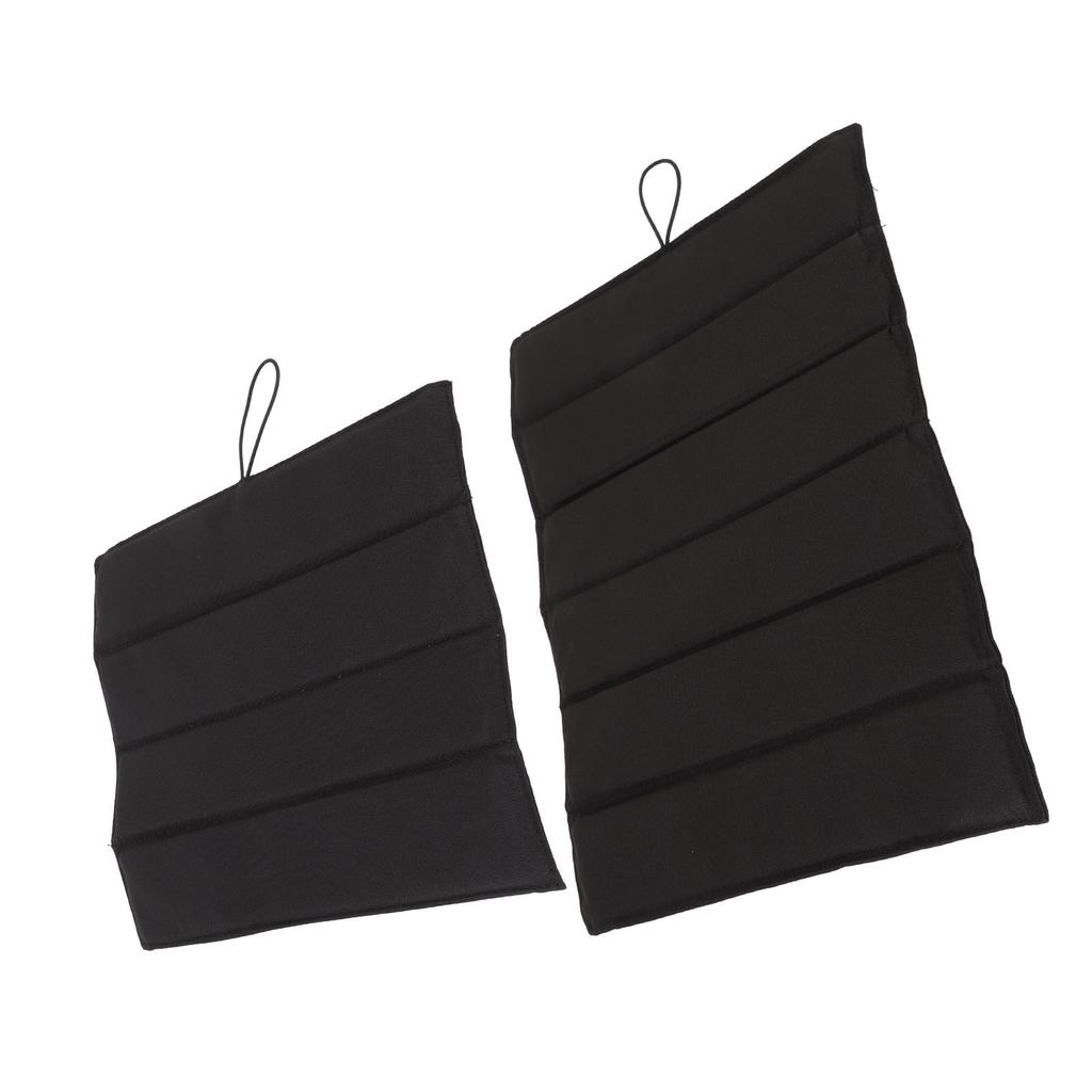 Черный портативный водонепроницаемый коврик для пикника, утолщенная складная небольшая подушка для кемпинга на открытом воздухе