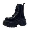 2025 36--42 Cos Female Ultra-high Thick Bottom 9cm Punk Hottie Heels Women High Top Platform Boots