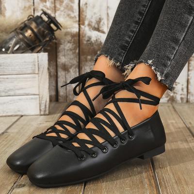 Женские балетки лоферы осенние с квадратным носком ретро обувь женские новая тенденция удобные кроссовки женские zapatos de mujer