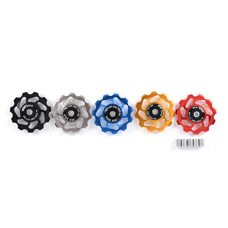 11T ceramic bearing jockey wheel pulley bicycle road bike rear derailleur