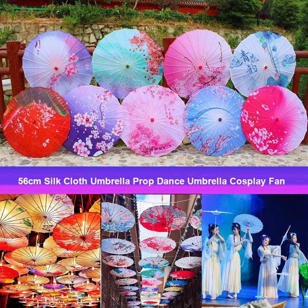 Chinese Antique Style Kids Women Decorative Umbrella Bridesmaids Party Scenery