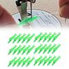 100PCS Fish-shaped Sewing Automatic Needle Threader Fast Traveler Needle Threader DIY Sewing Craft Needle Threading Tool