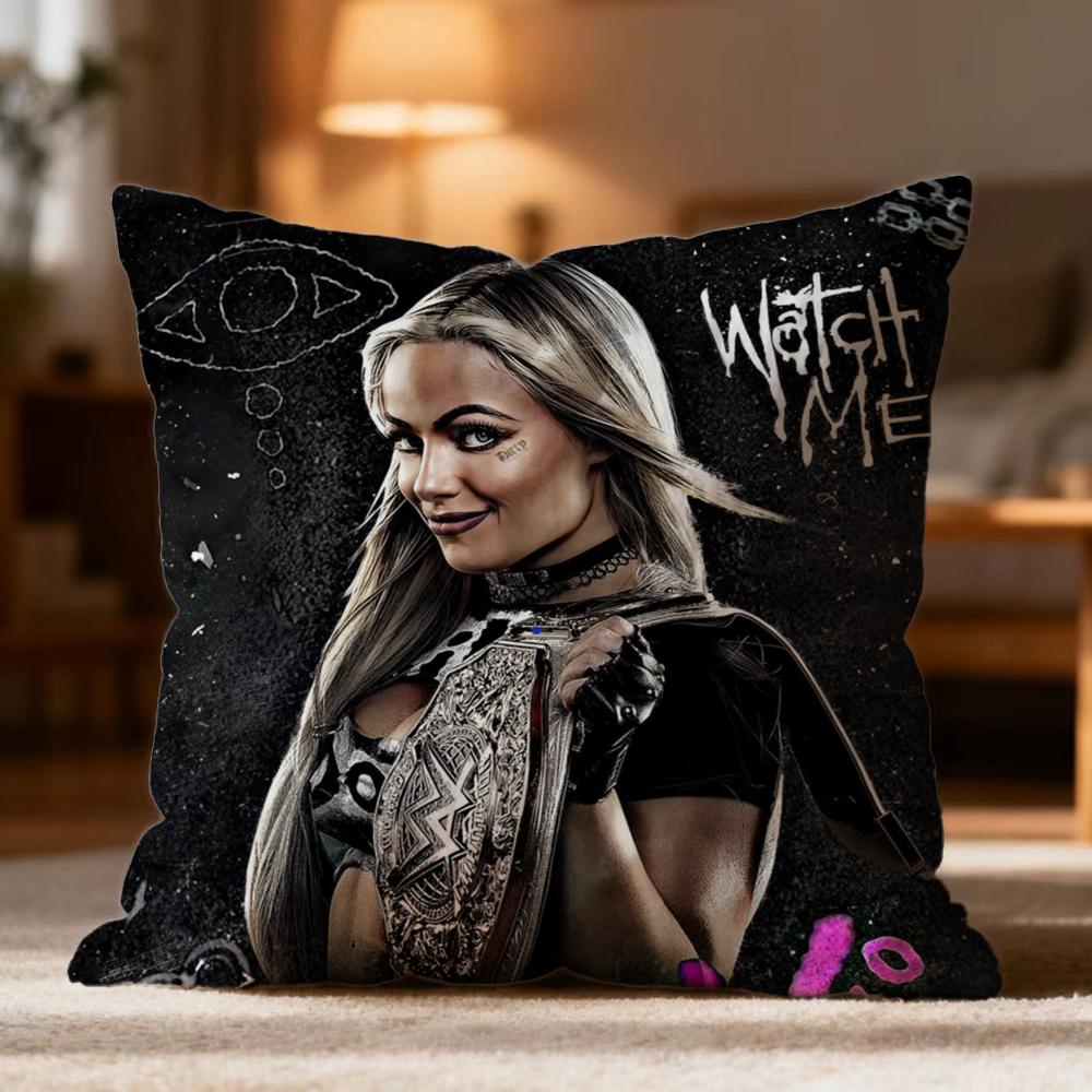 Горячая наволочка с изображением Liv Morgan, мягкая, стирающаяся, для дивана, кровати, путешествий, офиса