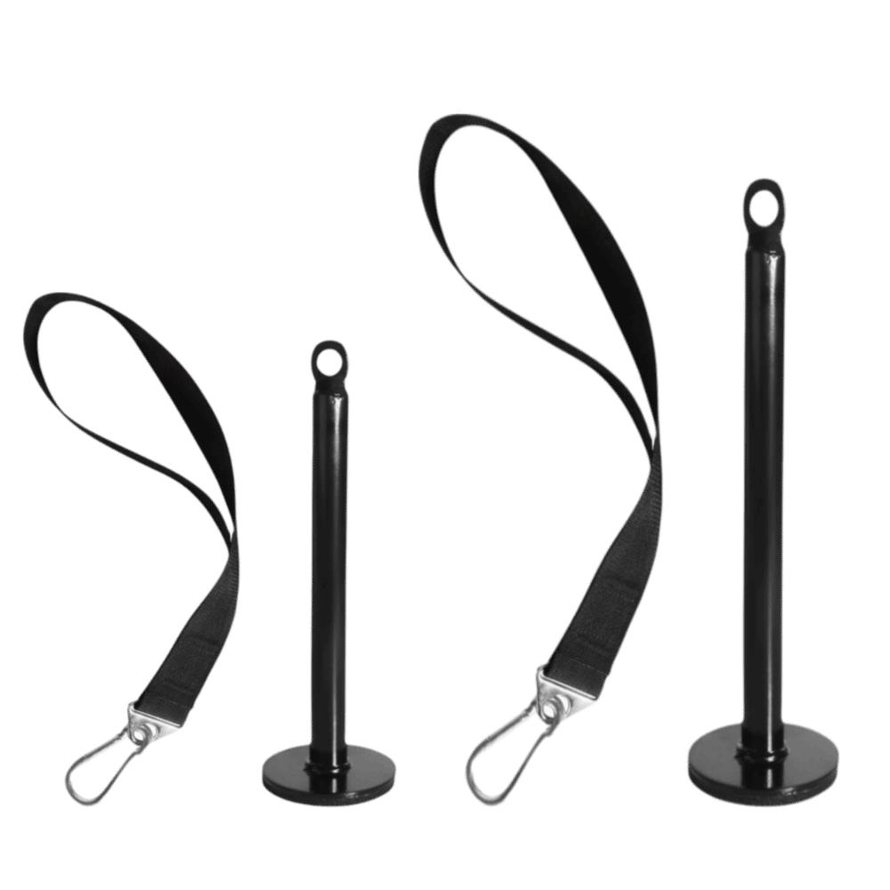 2pcs Steel Strength Trainer Barbell Plate Loading Pin Loading Pin Weight Plate Home Gym