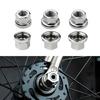 Track Nut Sizes Metric9/10/3/8-26tpi For Dead-flying Front/rear Hubs Bike Part
