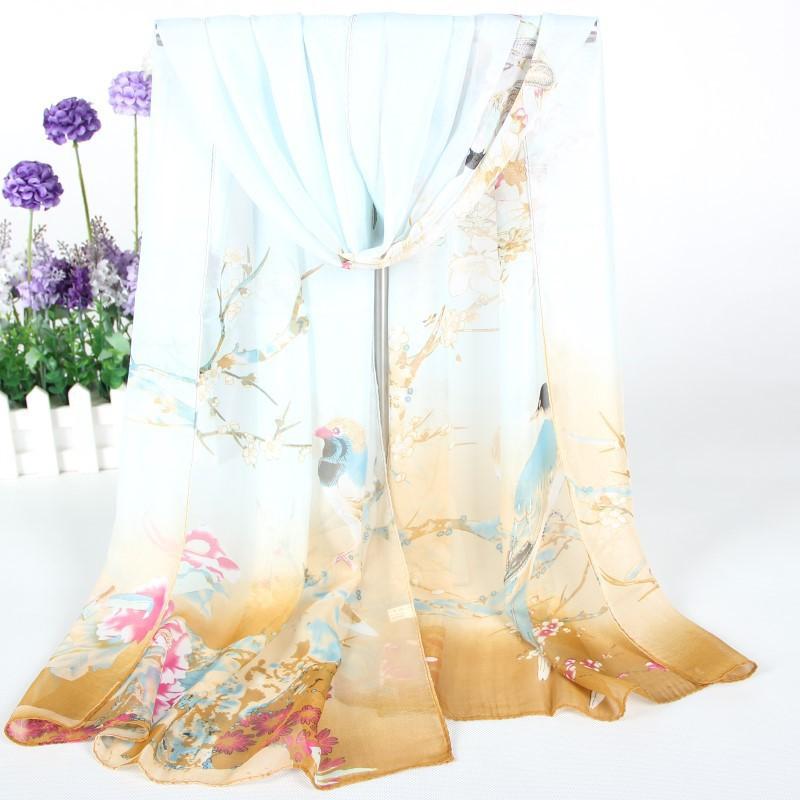 WTEMPO Fashion Women Scarf Print Autumn Summer Pattern Scarves Shawl Long Scarf for Women