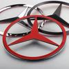 70mm 3D Car Styling Engine Hood Badge Decor Sticker for Mercedes Benz E C G M S A B Class W176 W204 W212 GLC CLA W168 W202