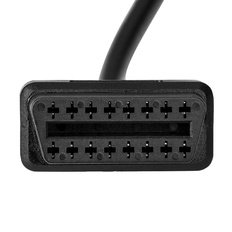 14-контактный разъем OBD1 на 16-контактный разъем OBD2, адаптер, кабель-переходник, диагностический инструмент для автомобильных аксессуаров Nissan
