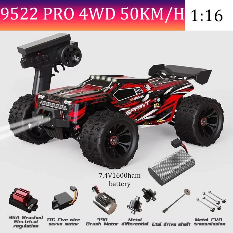 SCY9522PRO Супер Бесколлекторный Мотор Машинка на Радиоуправлении 85 км/ч или 50 км/ч Высокоскоростная 4WD 1:Модель гоночного автомобиля в масштабе 1:16 Игрушка для мальчика Подарок