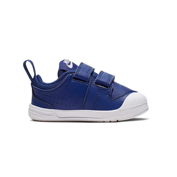 Nike Pico 5 Застежка-липучка Низкие кеды для малышей Сине-белые Для младенцев и малышей AR4162-400