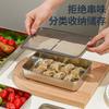 Подносы для хранения продуктов из нержавеющей стали, прямоугольная тарелка для сосисок, лапши, фруктов с крышкой, органайзер для домашней кухни, контейнер для еды