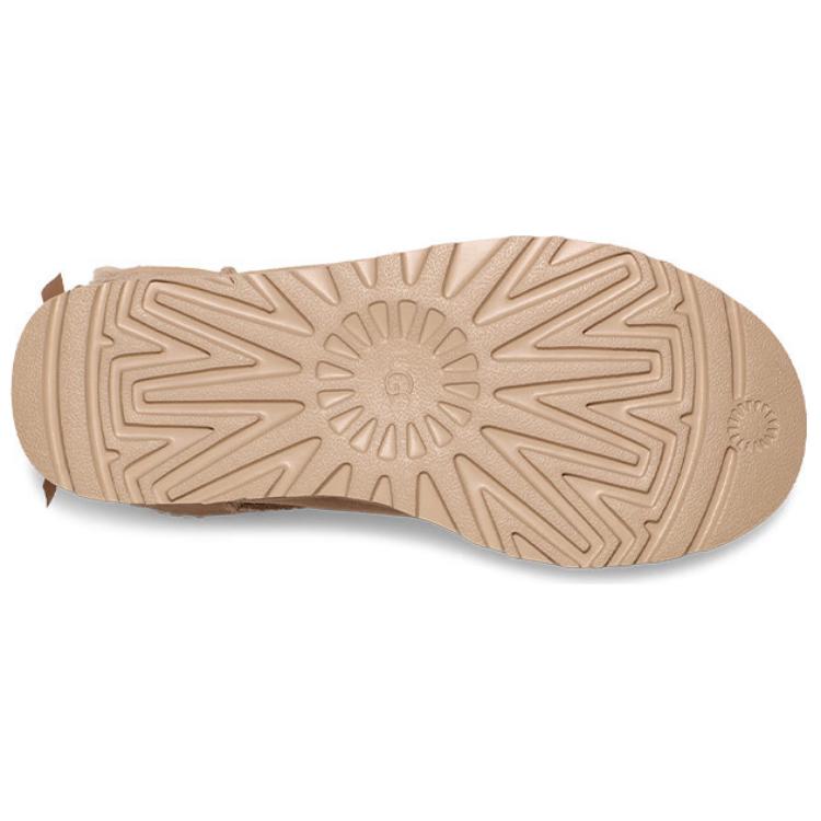 UGG Модные простые короткие зимние сапоги женские сапоги песочного цвета 1153611-DUNE